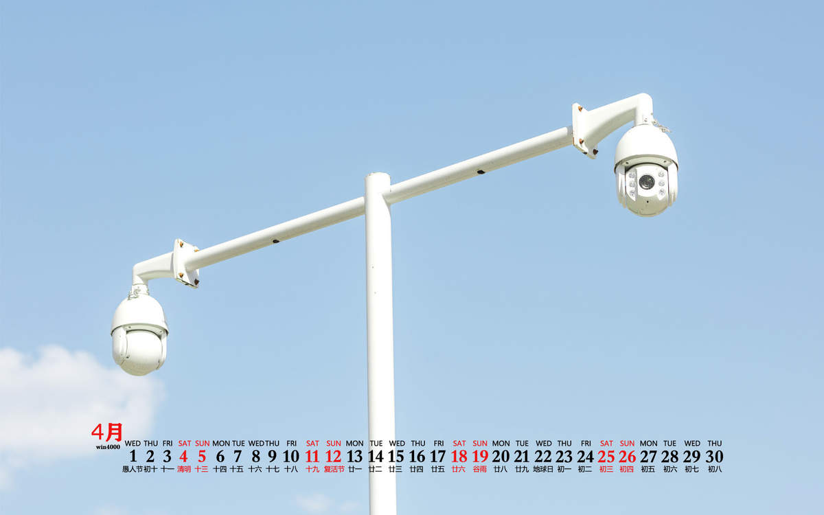 2020年6月护眼小清新桌面日历壁纸图片
