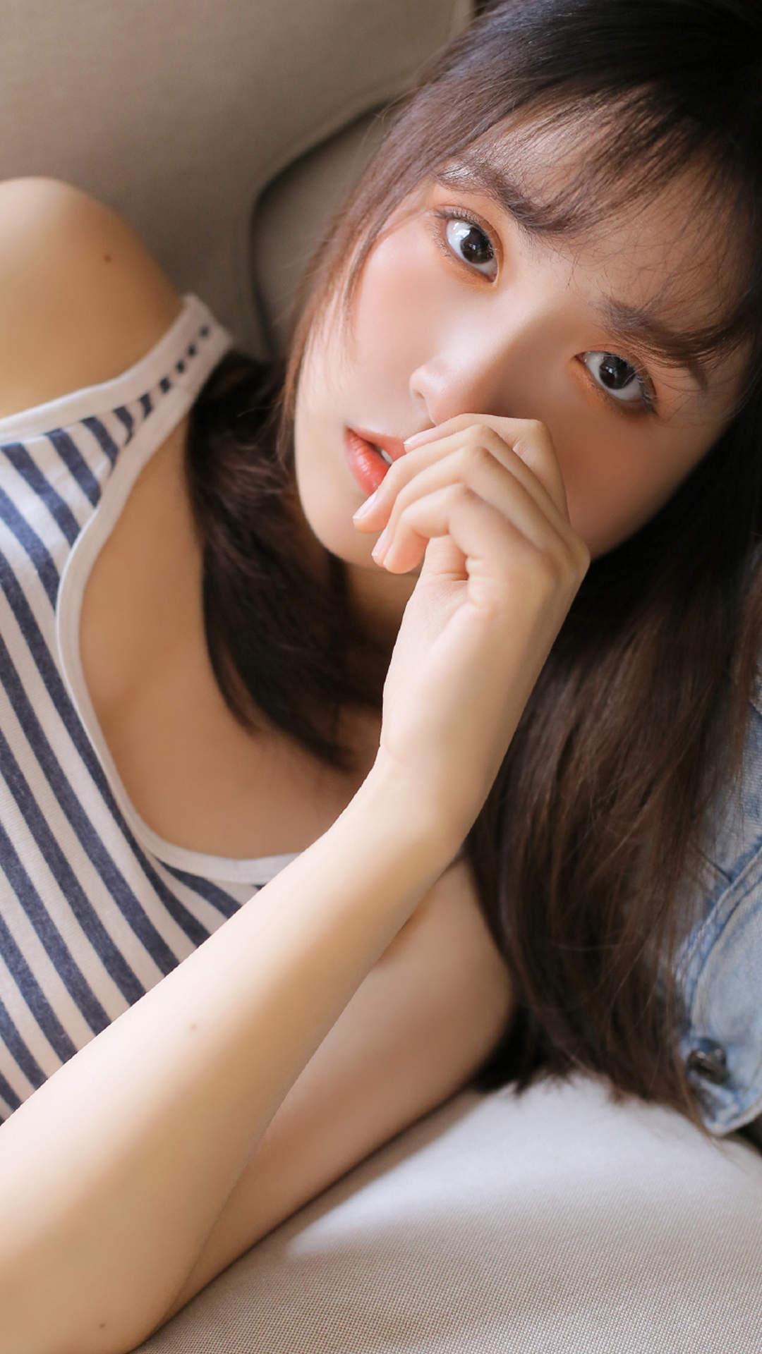清纯可爱动漫美女手机壁纸图片
