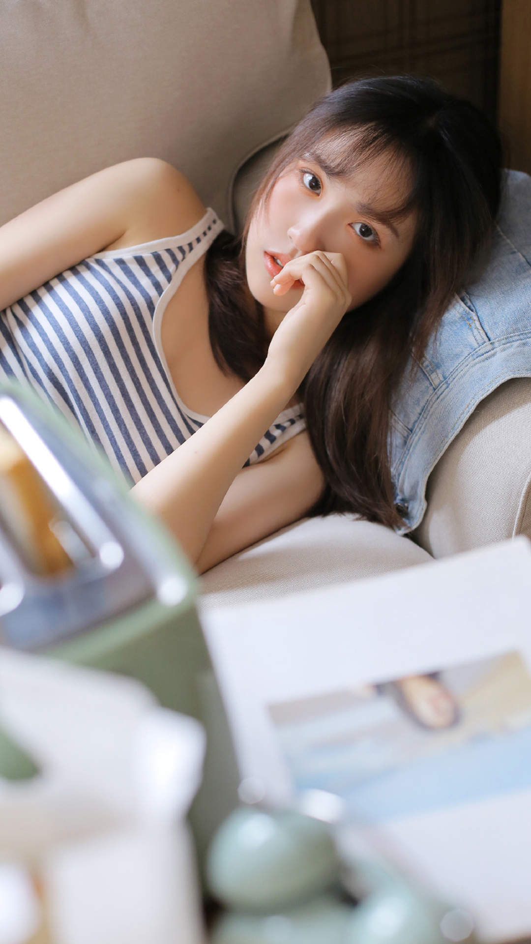 清纯可爱动漫美女手机壁纸图片