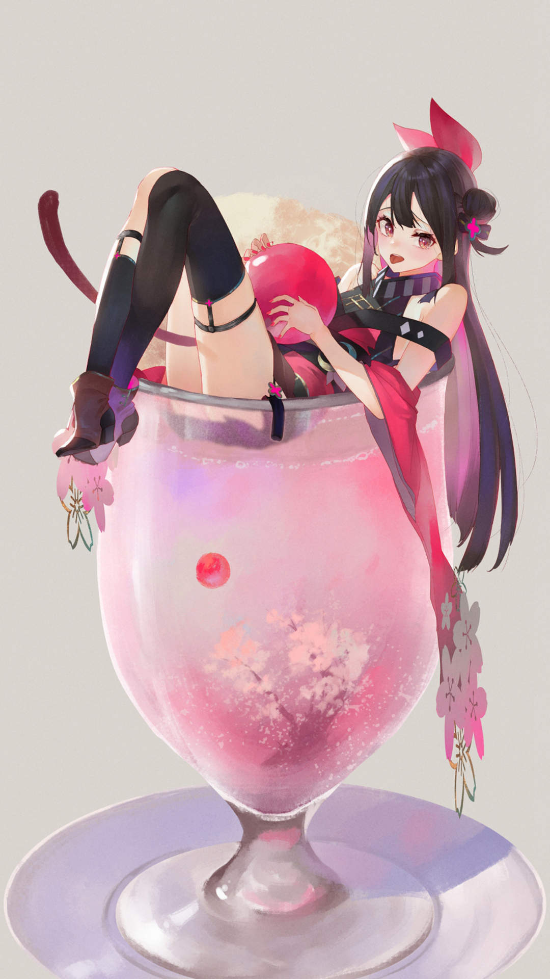 清纯可爱动漫美女手机壁纸图片