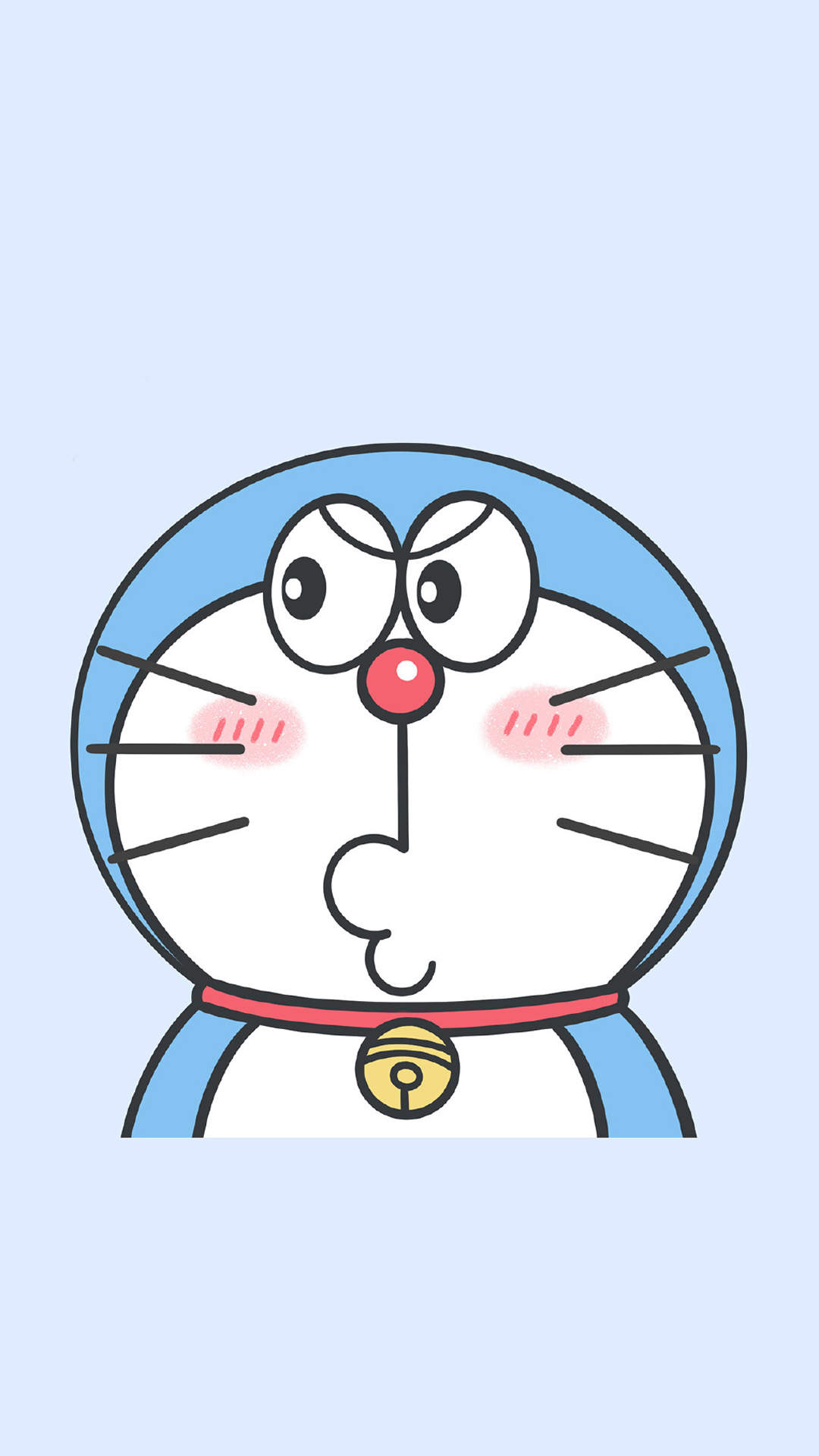 哆啦A梦可爱表情卡通图片手机壁纸图片