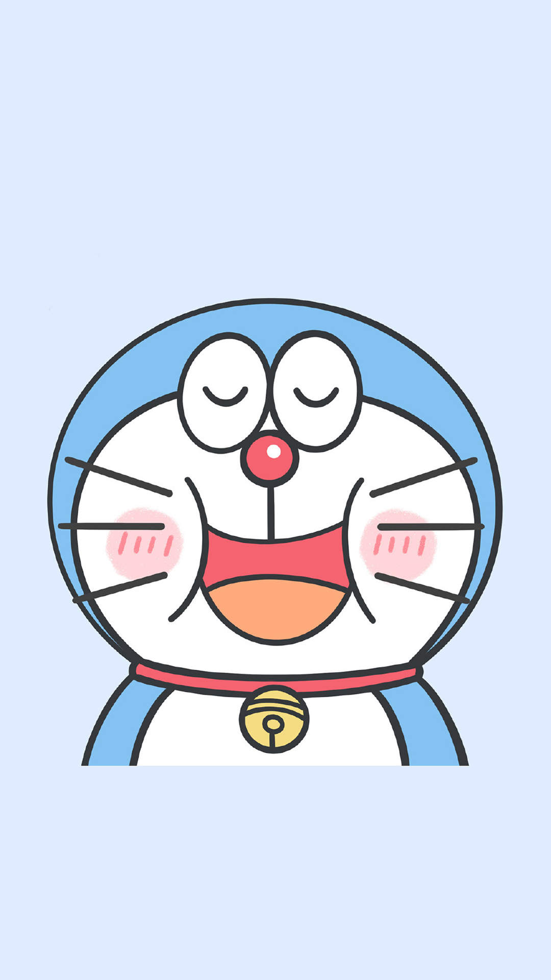 哆啦A梦可爱表情卡通图片手机壁纸图片