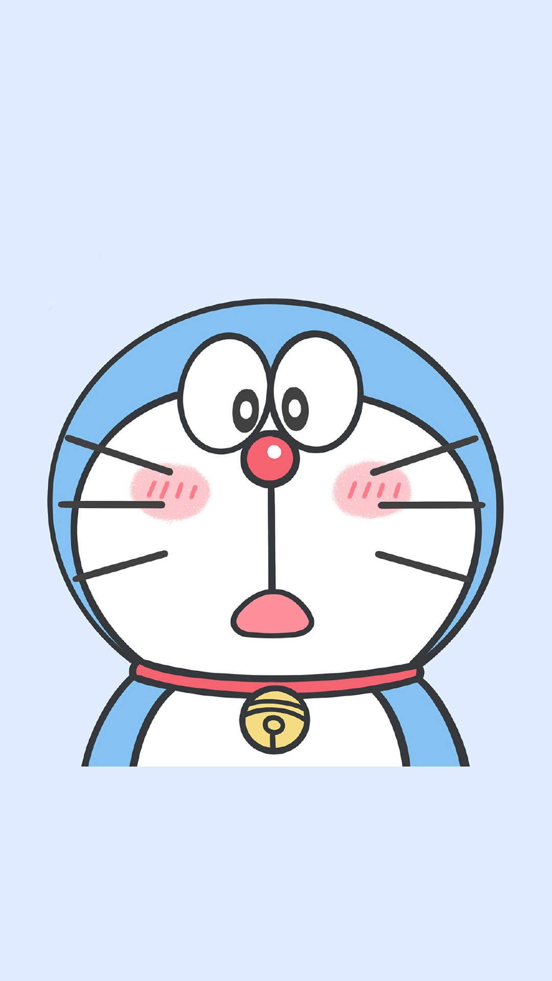 哆啦A梦可爱表情卡通图片手机壁纸图片