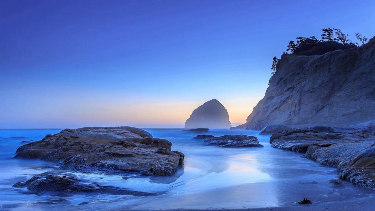 山东青岛唯美海边风景图片图片