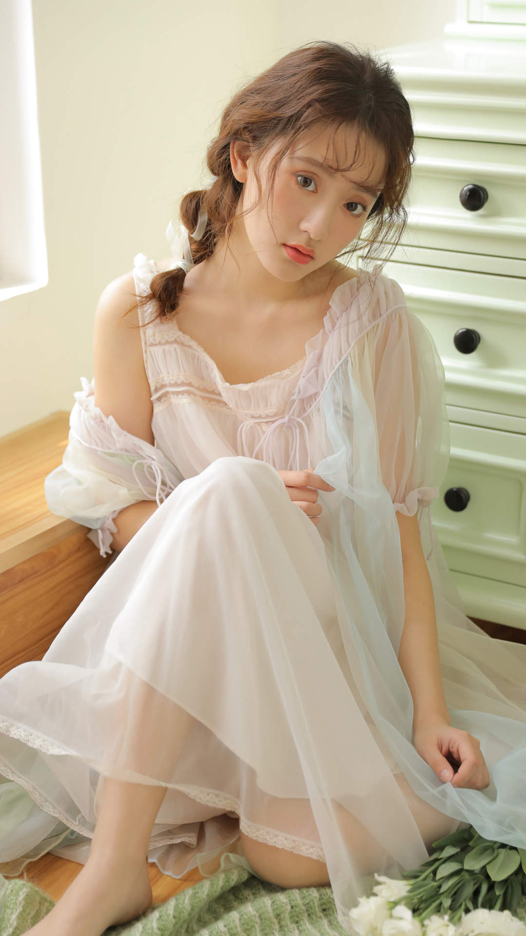 清纯可爱动漫美女手机壁纸图片