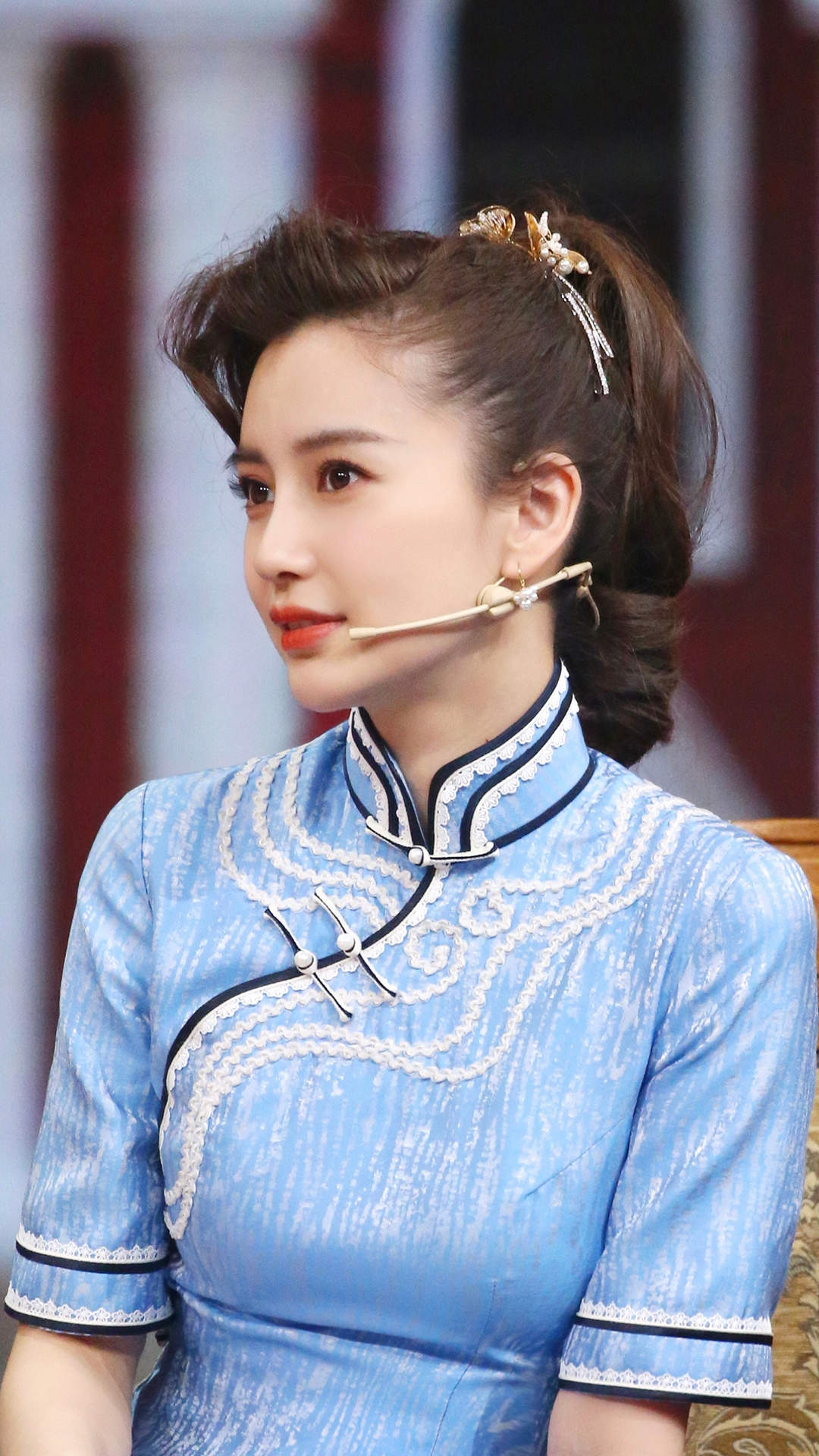 非主流美女模特程潇蝴蝶结猫耳造型写真图片图片