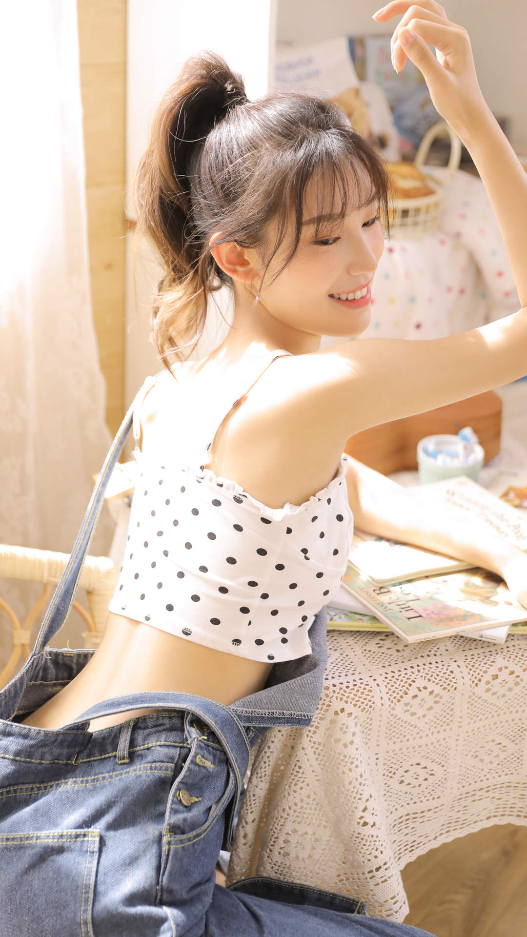清纯可爱动漫美女手机壁纸图片