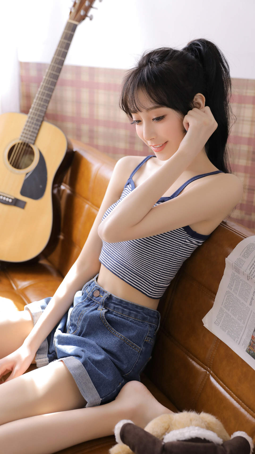 清纯可爱动漫美女手机壁纸图片