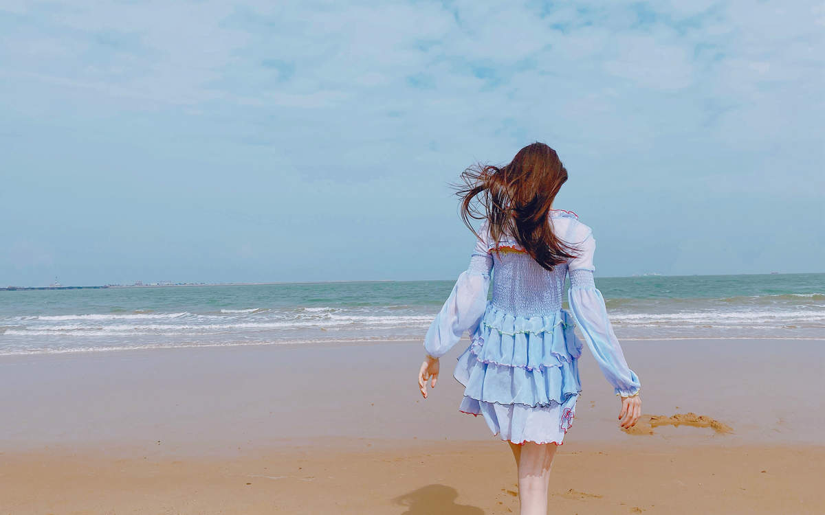 旧金山海边的浪漫情人节图片