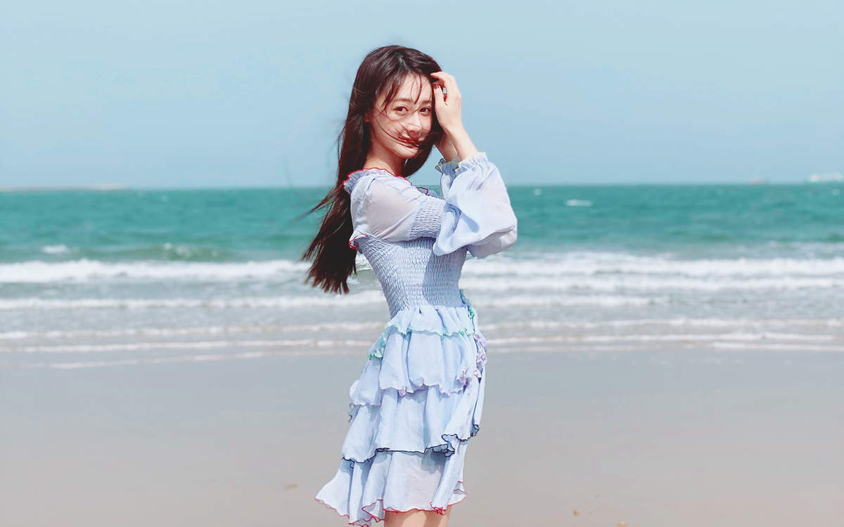 旧金山海边的浪漫情人节图片