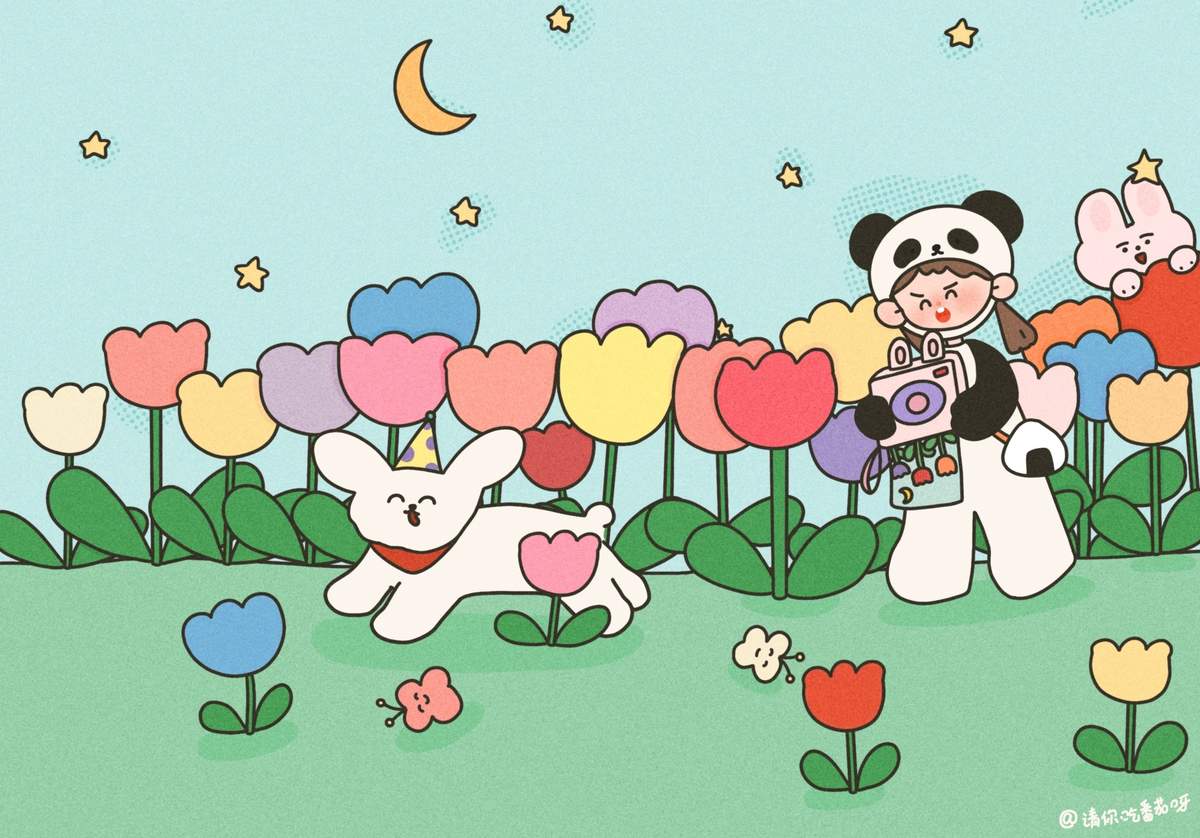 动漫手绘唯美电脑桌面壁纸图片