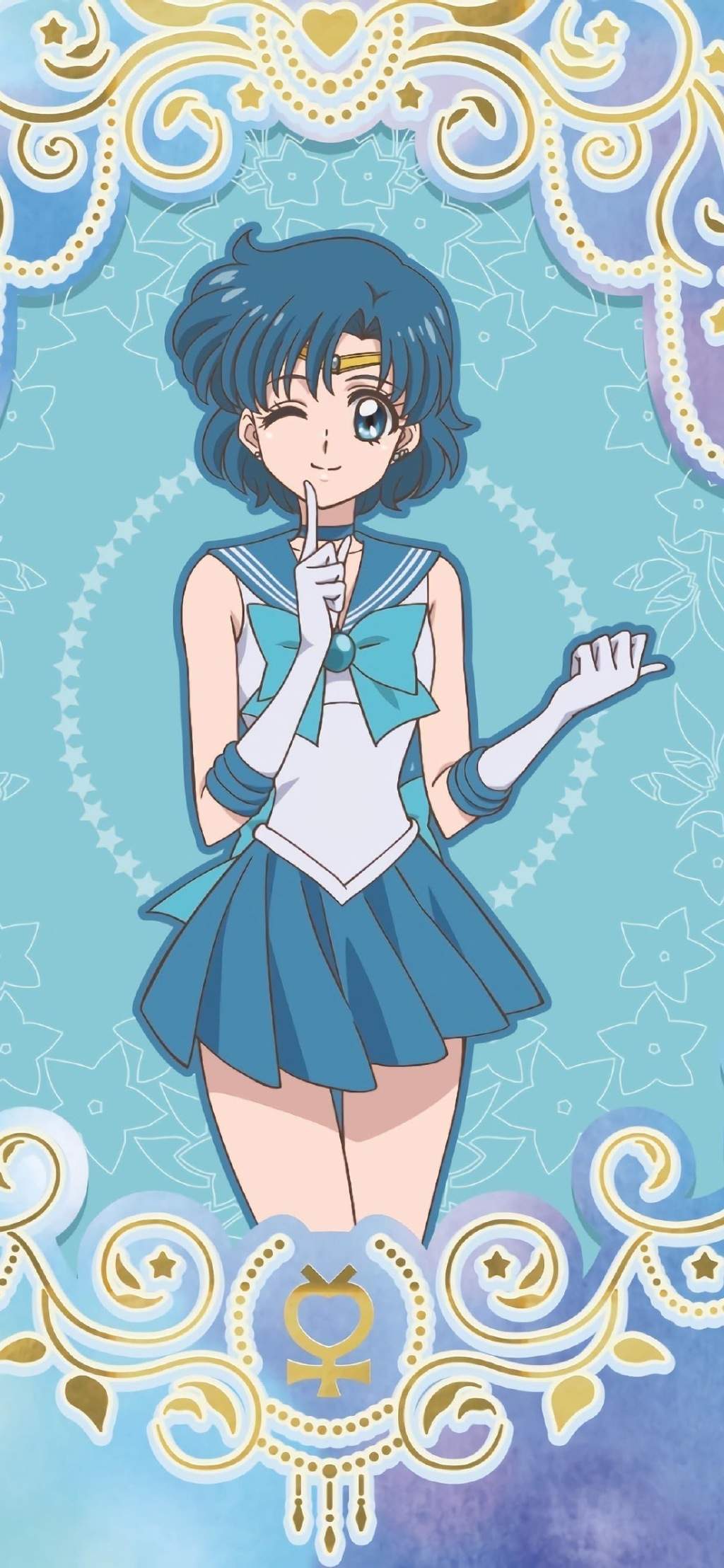 仙女美少女可爱清新蓝色背心俏皮写真图片图片