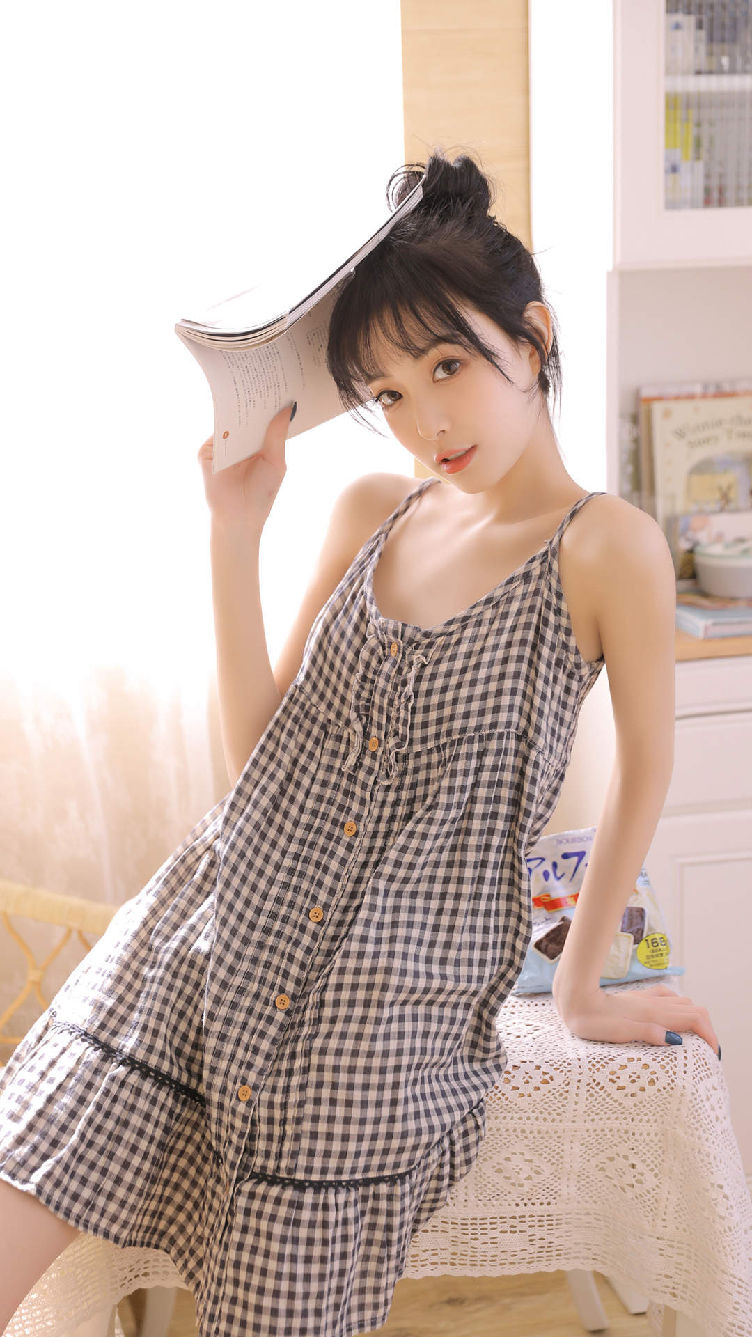 睡裙美女图片