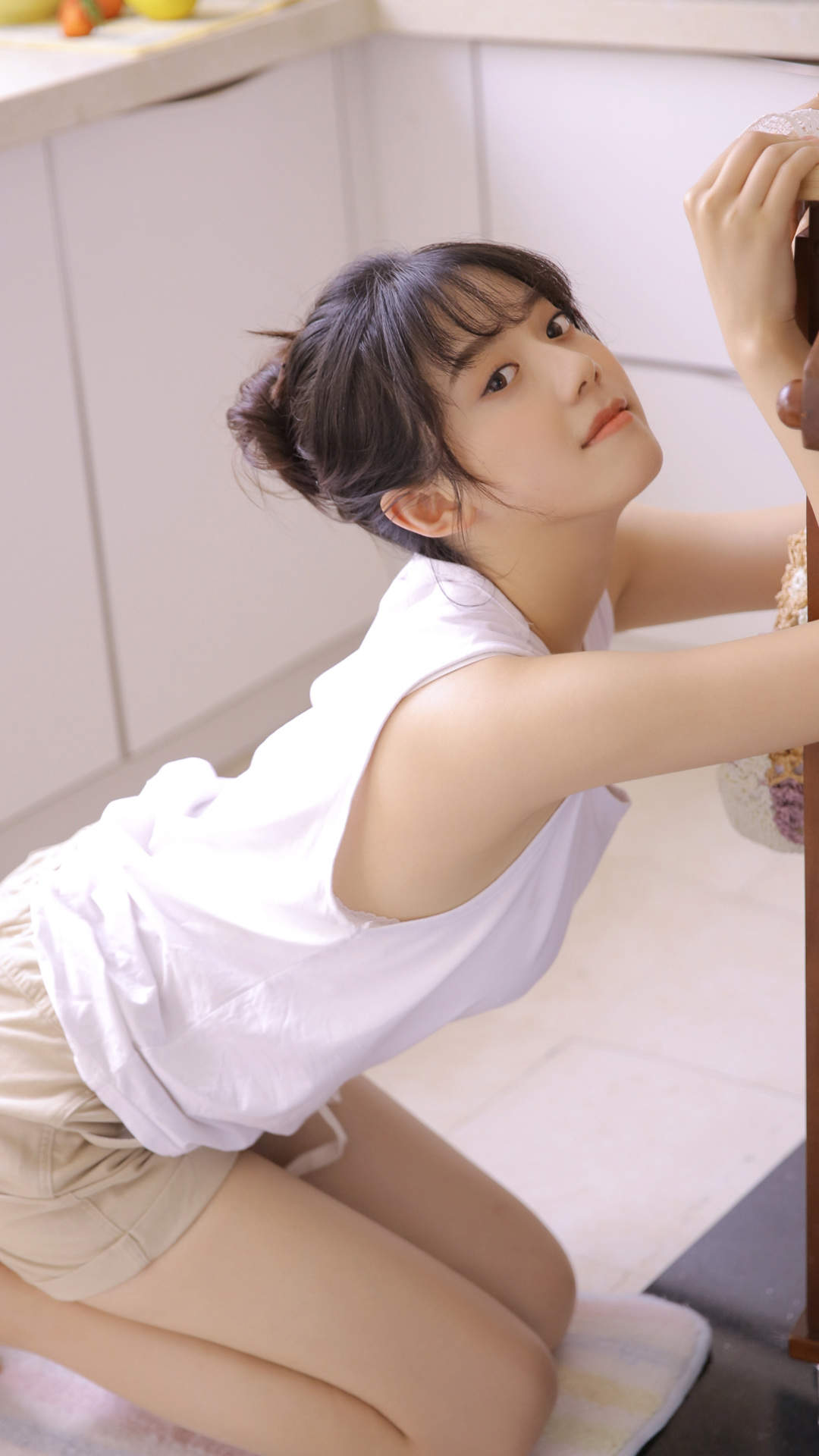 清纯可爱动漫美女手机壁纸图片