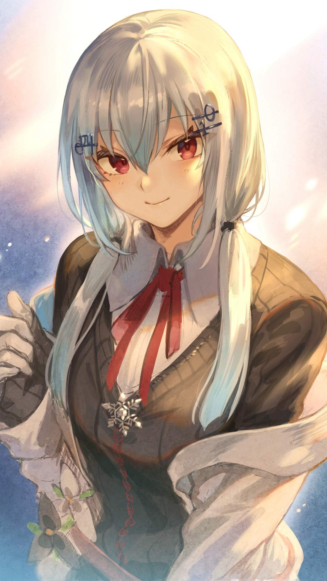 清纯可爱动漫美女手机壁纸图片