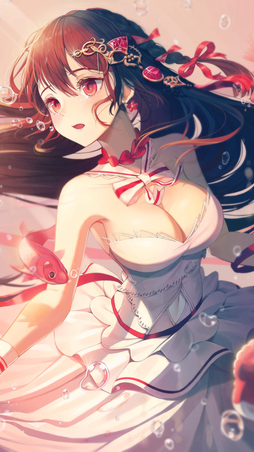 清纯可爱动漫美女手机壁纸图片