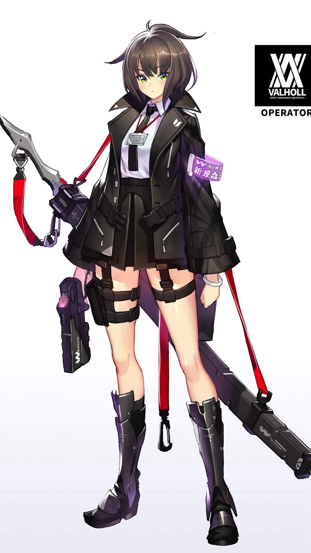 清纯可爱动漫美女手机壁纸图片