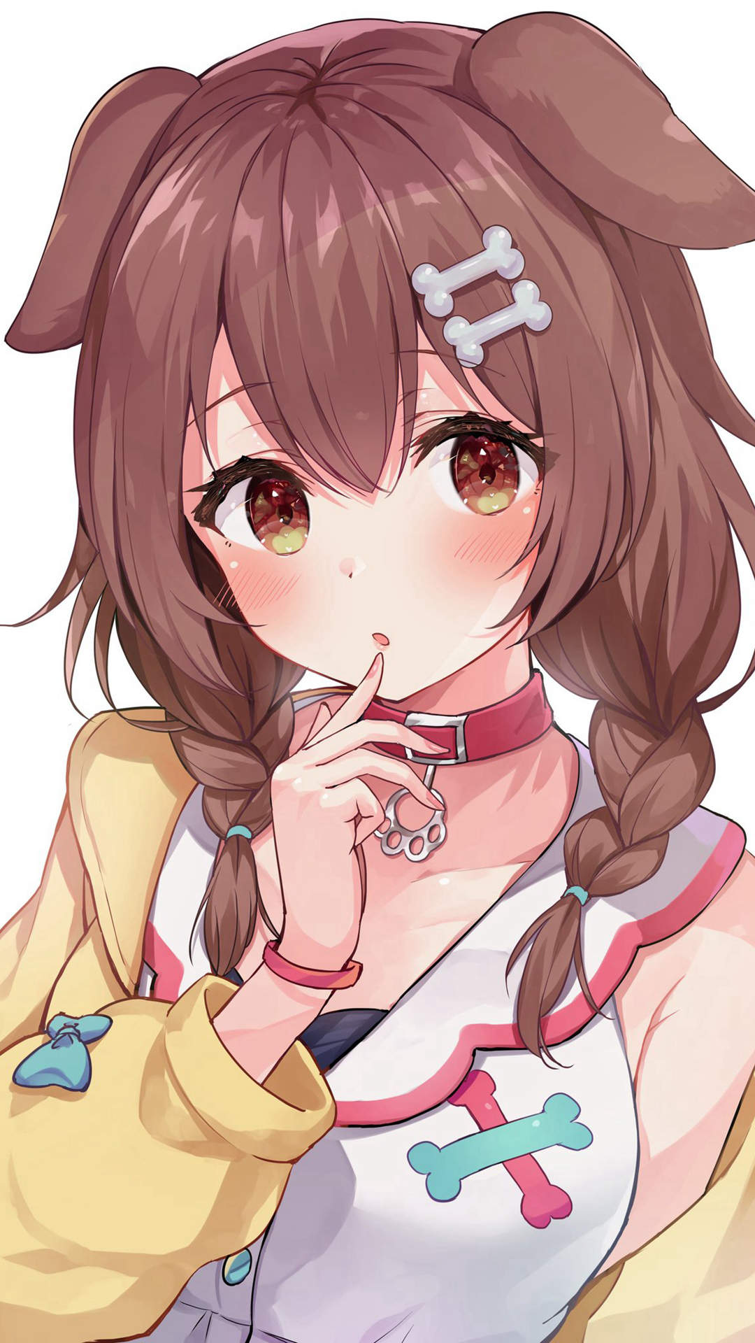 清纯可爱动漫美女手机壁纸图片