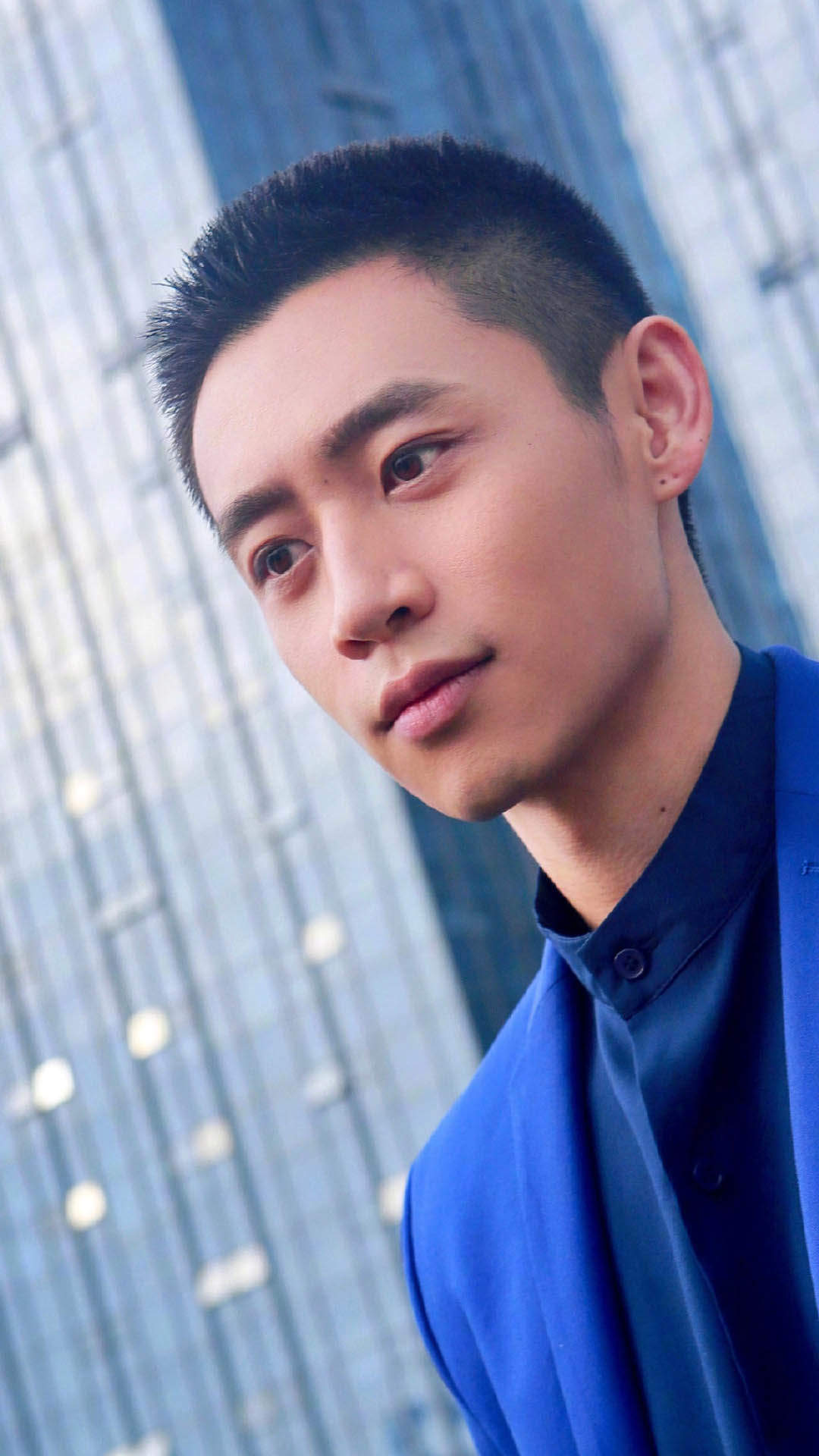 高清甘肃省兰州男明星魏晨俊朗帅气写真手机壁纸图片