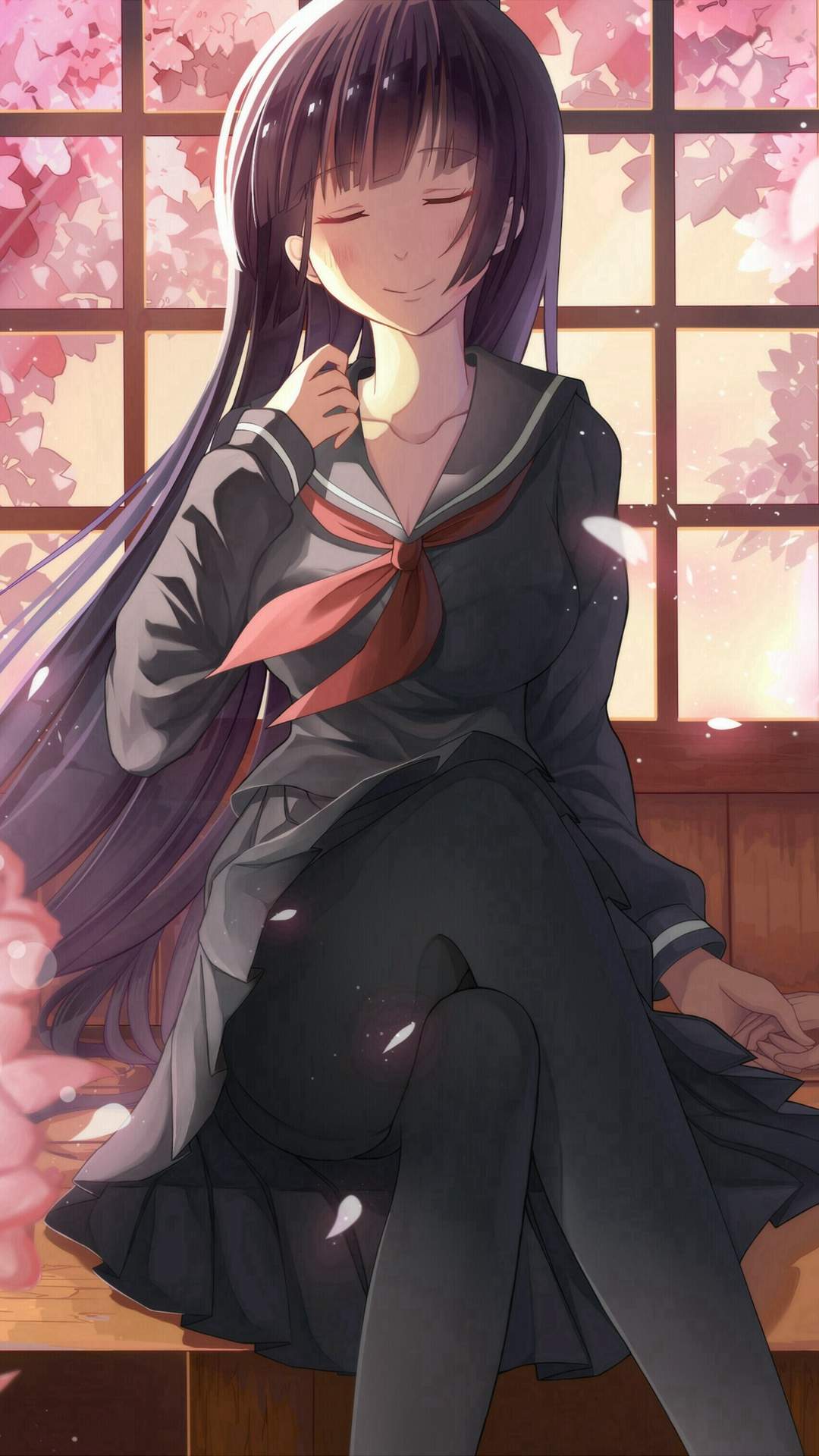 二次元性感动漫美女手机壁纸图片