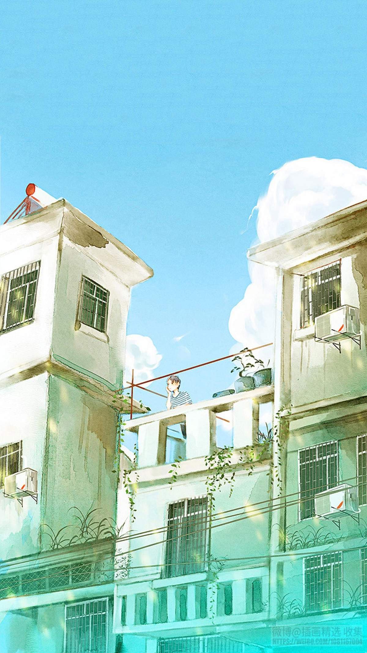 唯美意境油画手机壁纸图片