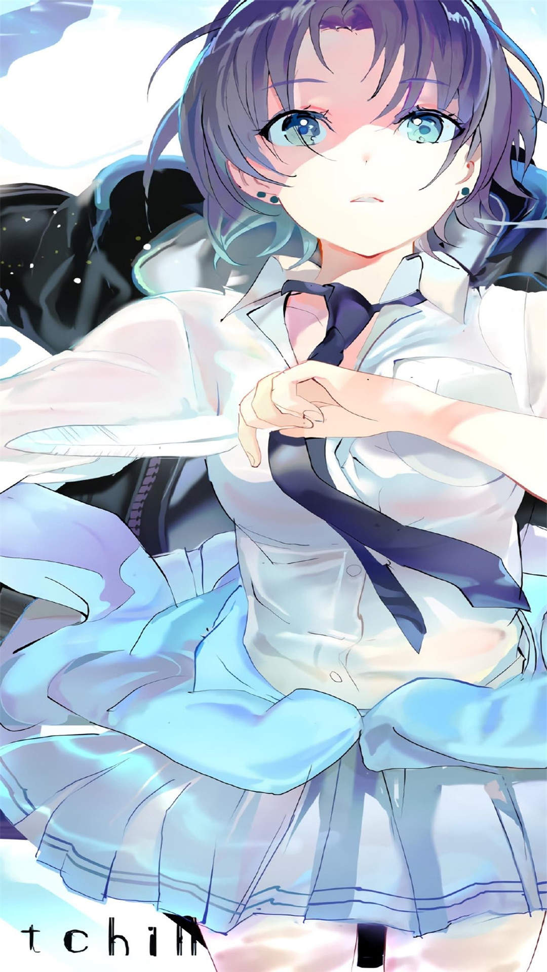 萌系卡通动漫少女手机壁纸图片