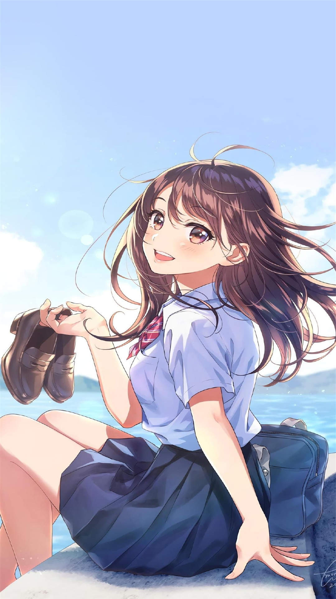 唯美动漫少女头像图片图片