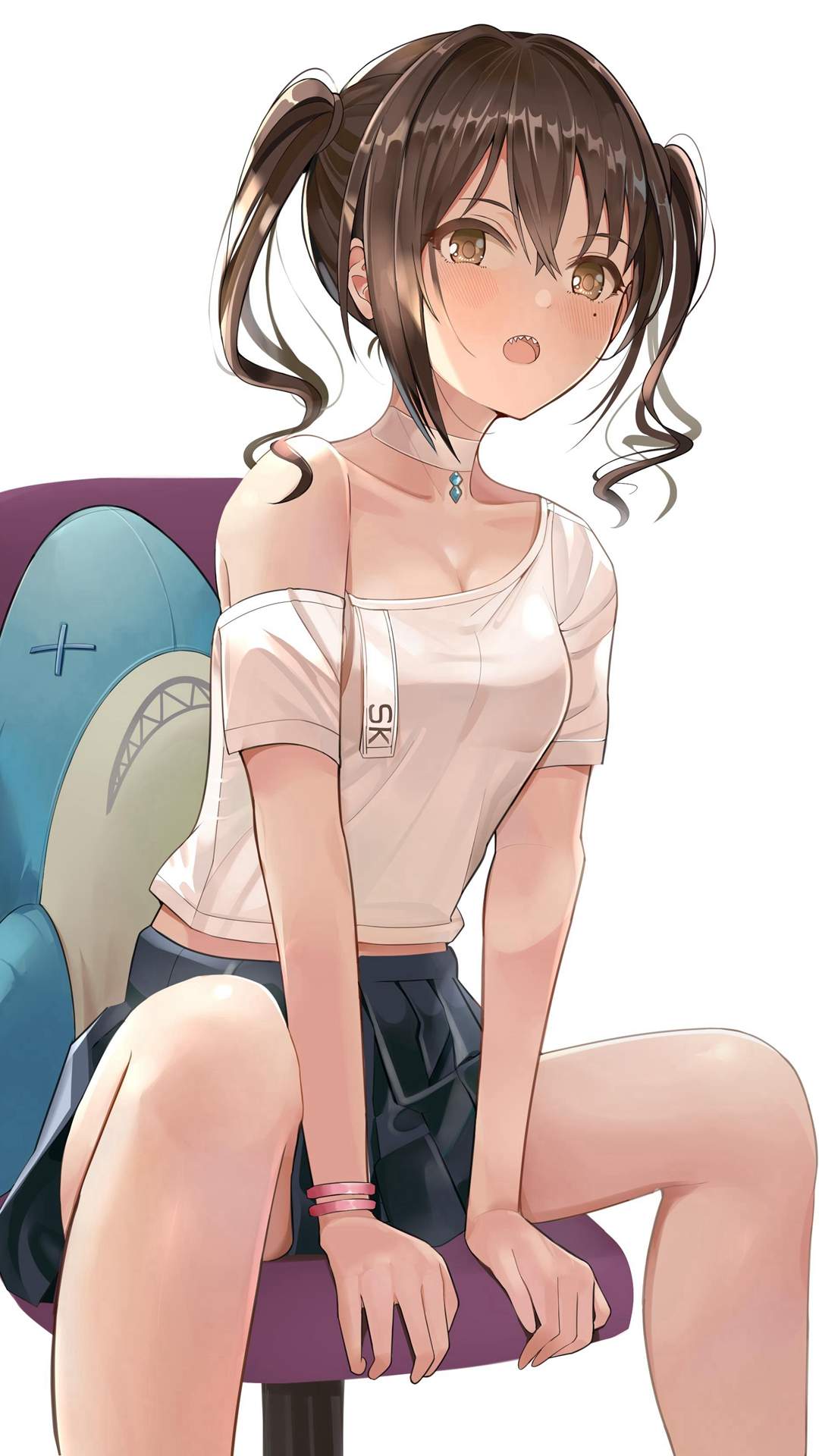 清纯可爱动漫美女手机壁纸图片