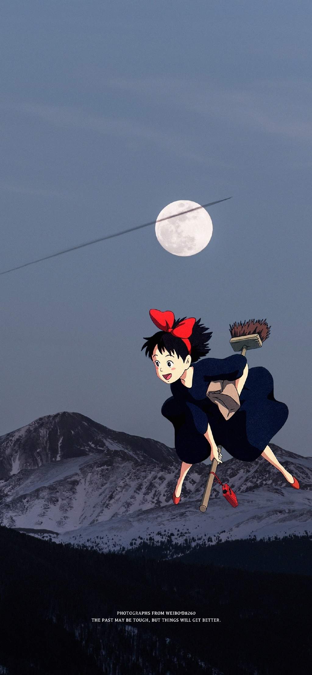 二次元动漫人物手绘插画手机壁纸图片
