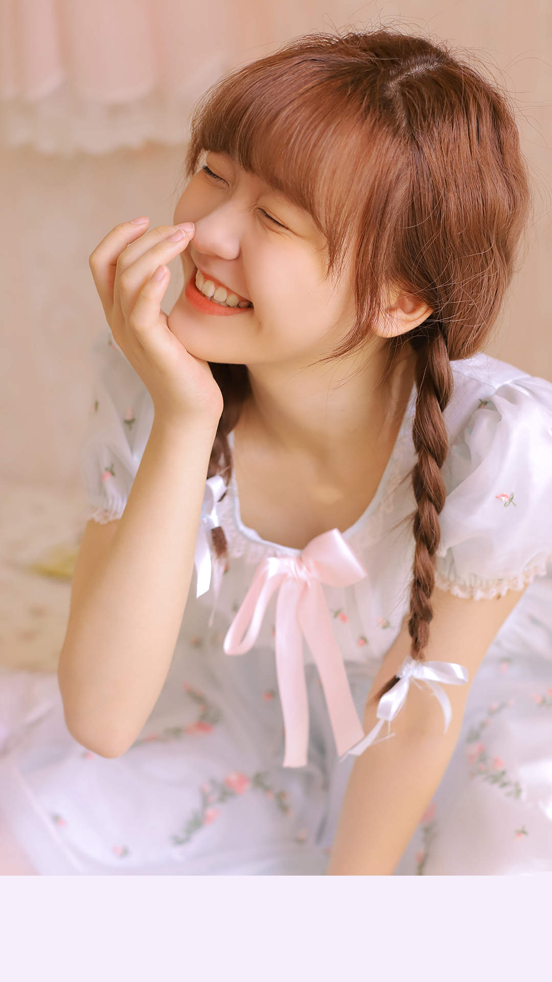 清纯可爱动漫美女手机壁纸图片