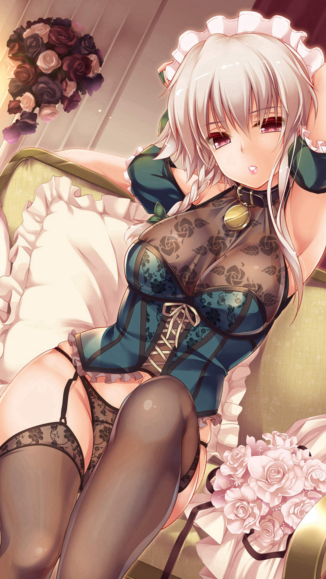 清纯可爱动漫美女手机壁纸图片