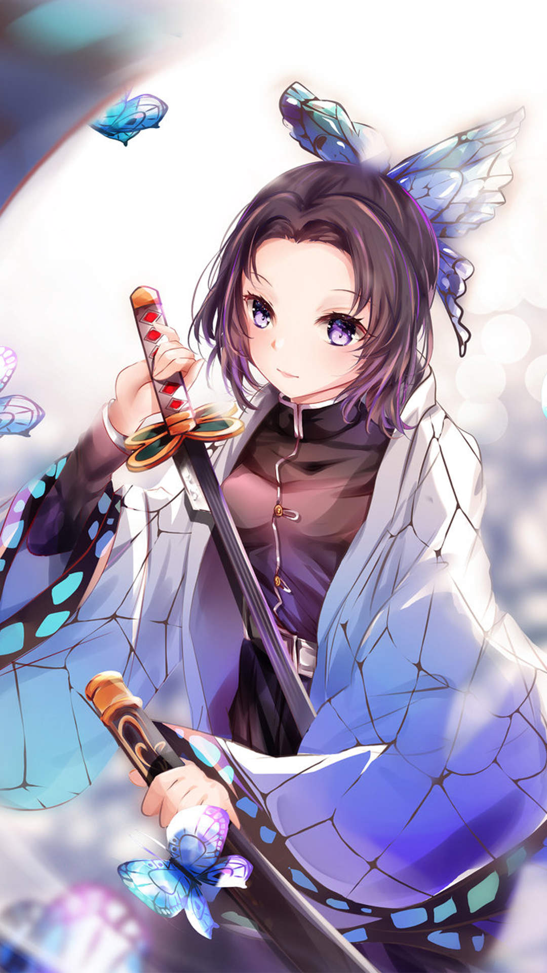 清纯可爱动漫美女手机壁纸图片