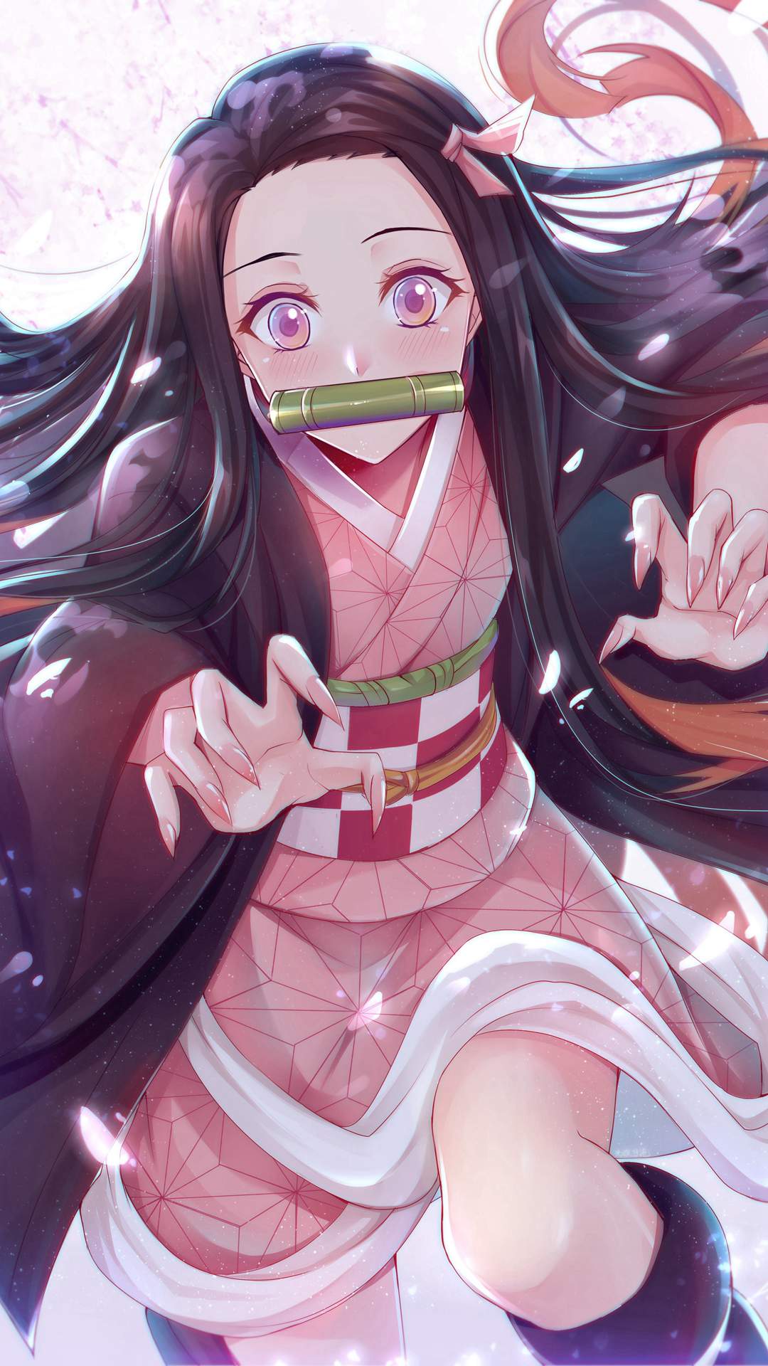 清纯可爱动漫美女手机壁纸图片