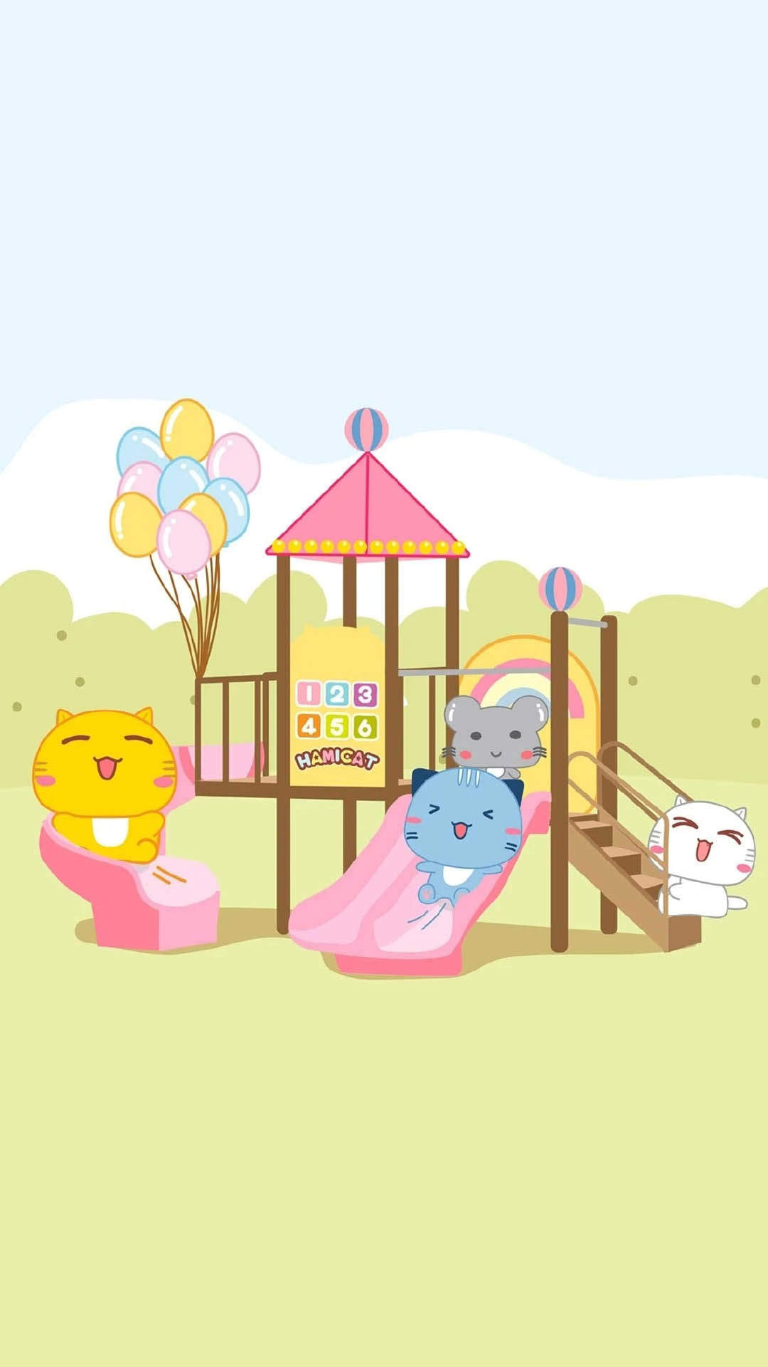 六一儿童节专属文字高清手机壁纸图片