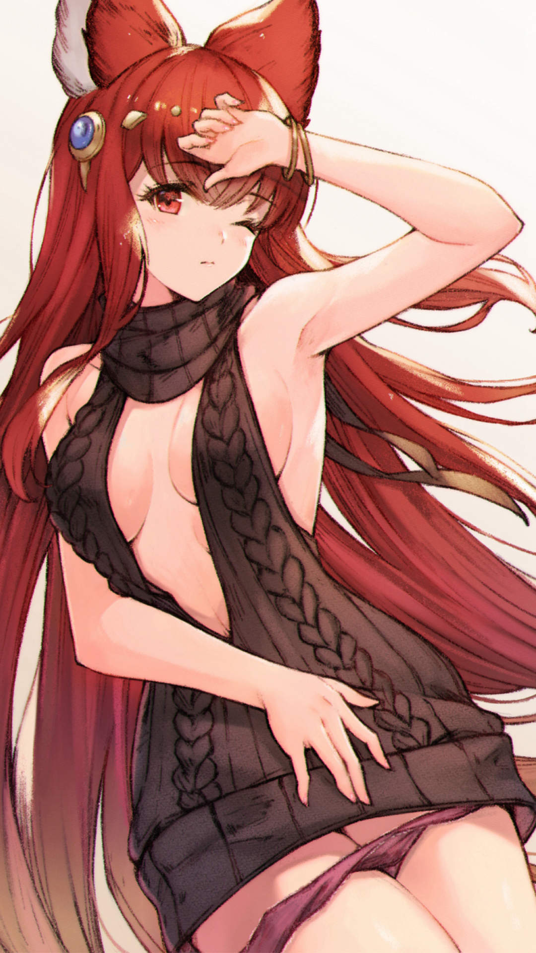 清纯可爱动漫美女手机壁纸图片