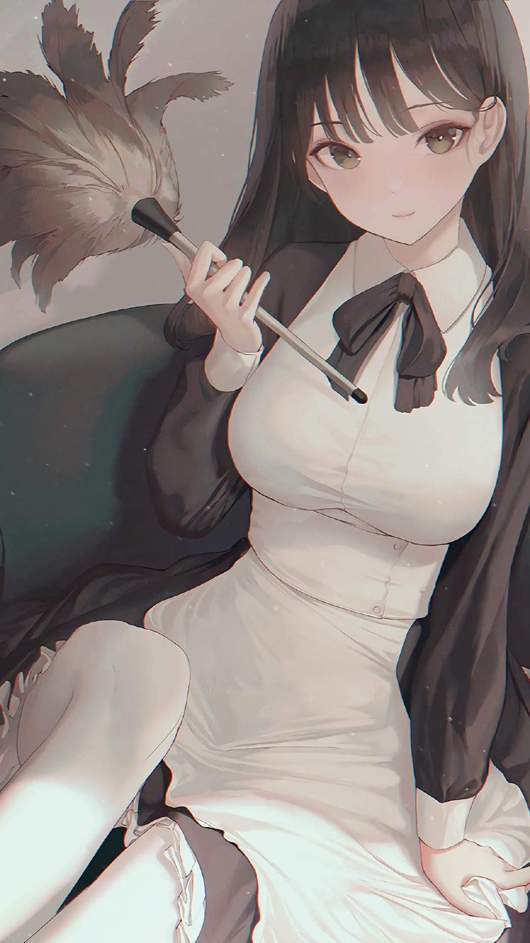 清纯可爱动漫美女手机壁纸图片