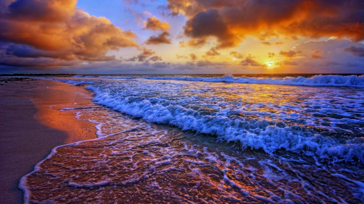 海滩风景图片