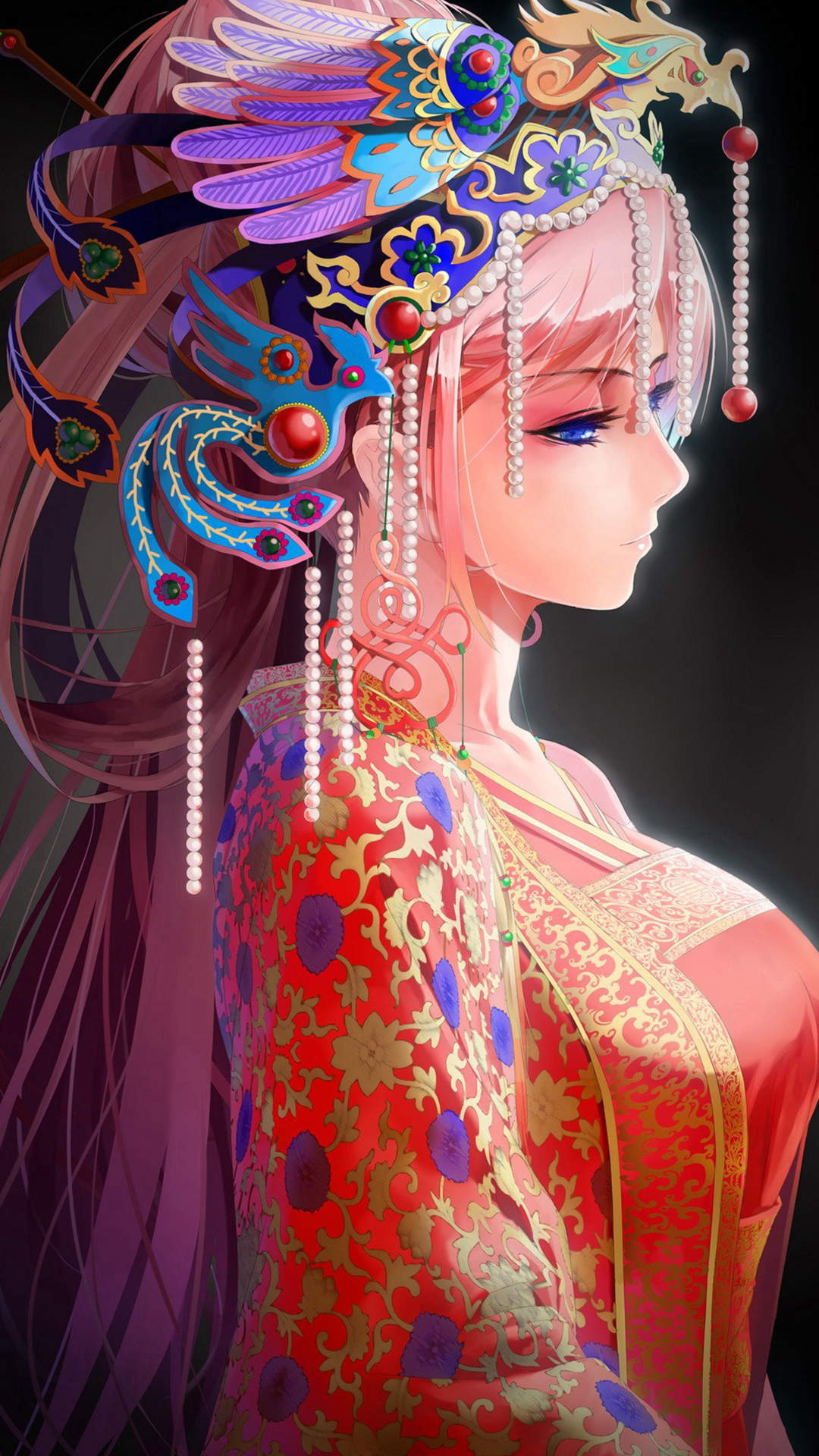 性感唯美动漫美女手机壁纸图片