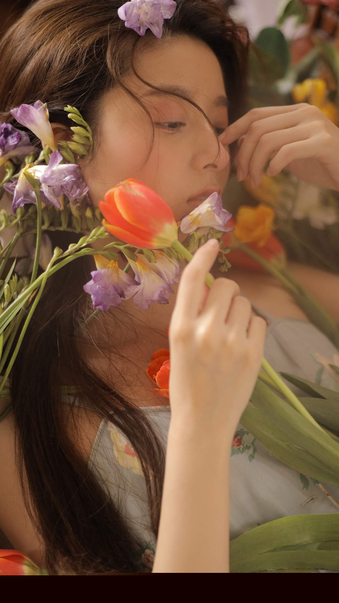 清纯可爱动漫美女手机壁纸图片