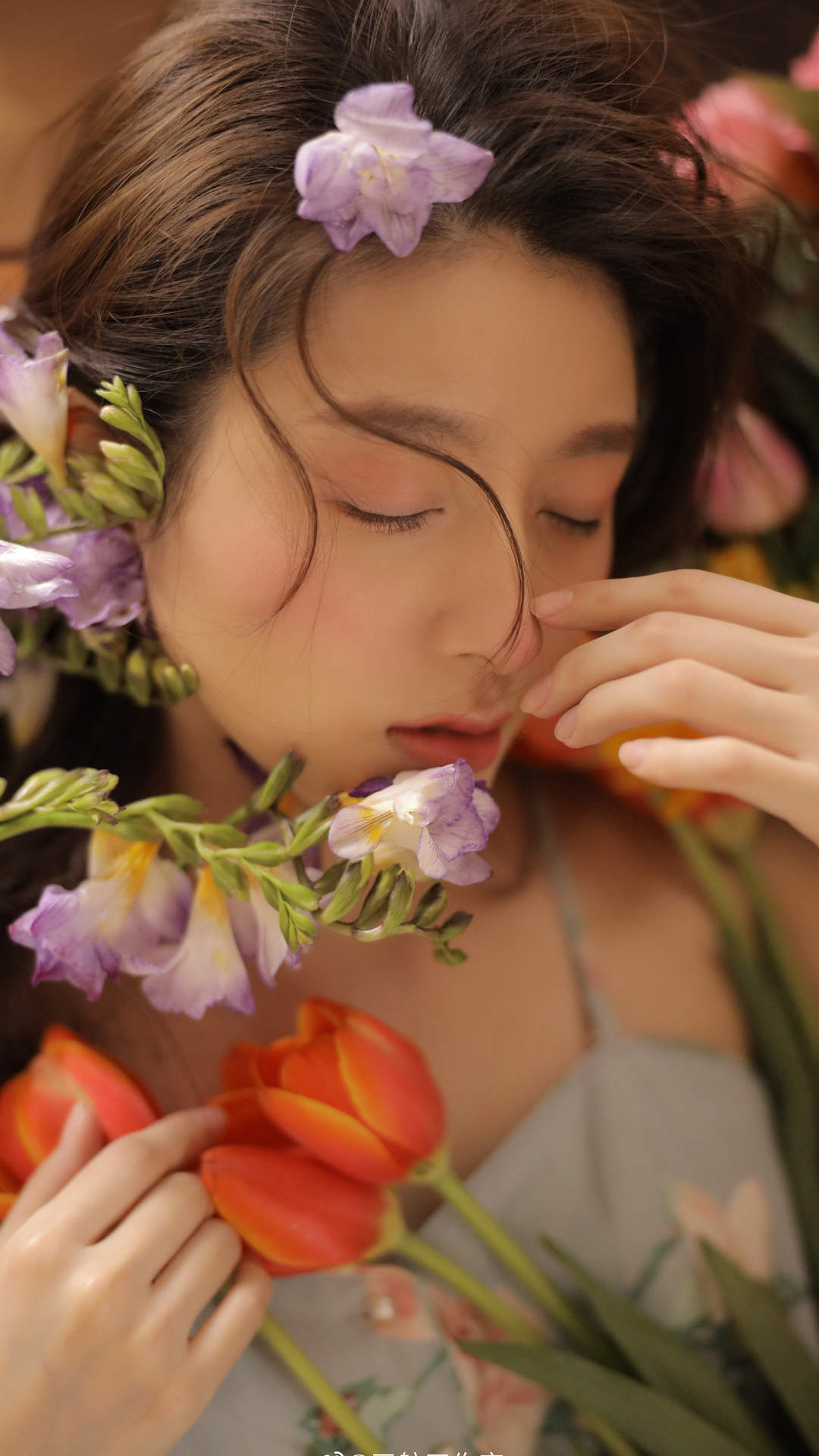 清纯可爱动漫美女手机壁纸图片