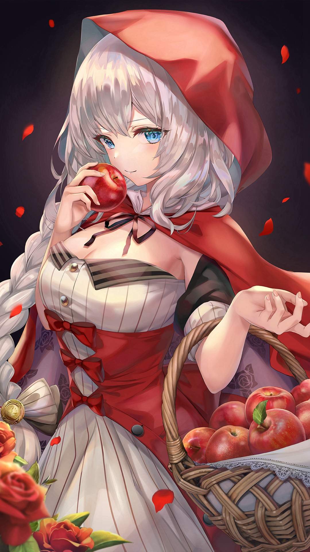 清纯可爱动漫美女手机壁纸图片
