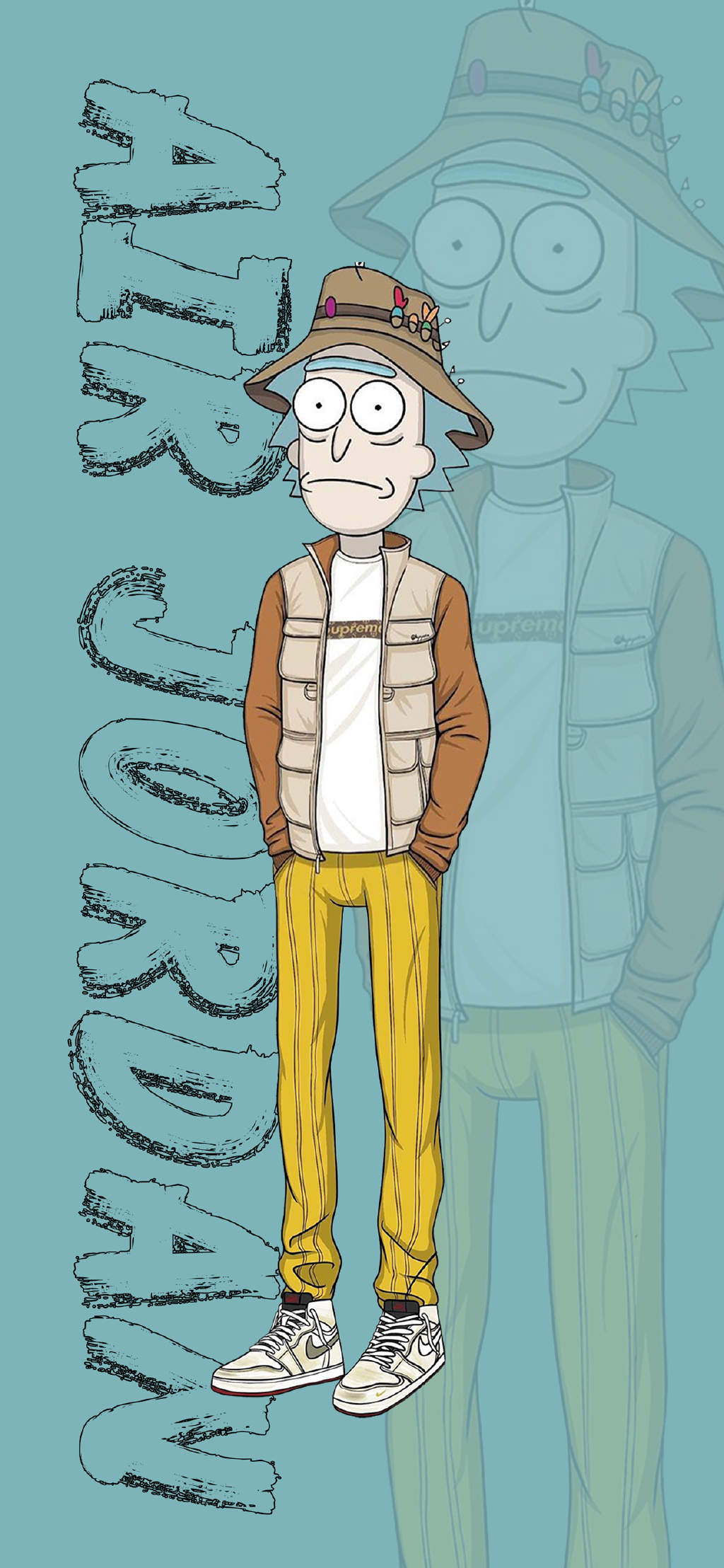 创意潮流卡通人物高清手机壁纸图片