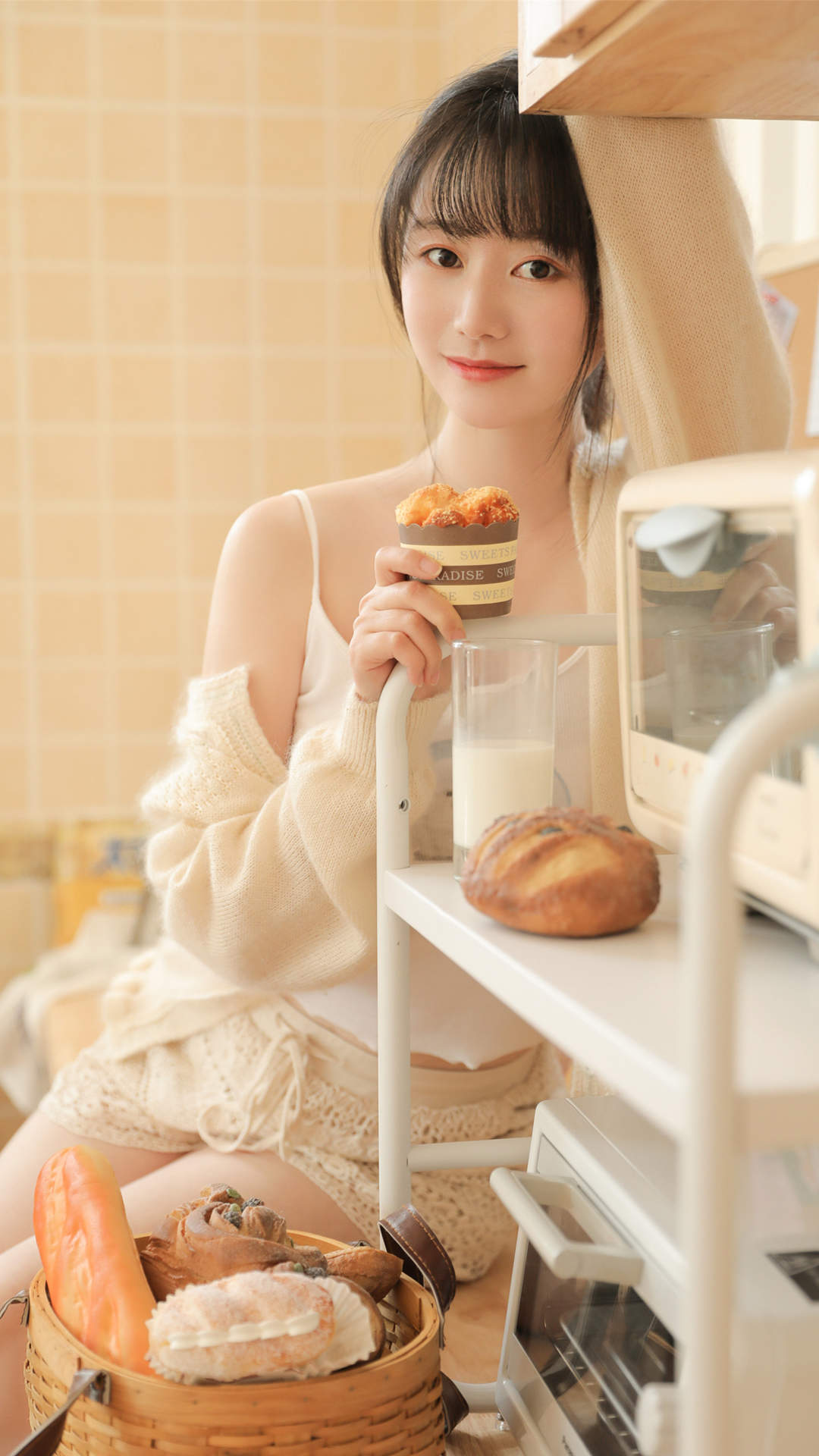 清纯可爱动漫美女手机壁纸图片