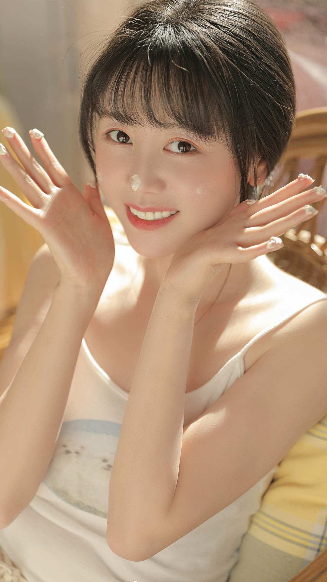 清纯可爱动漫美女手机壁纸图片