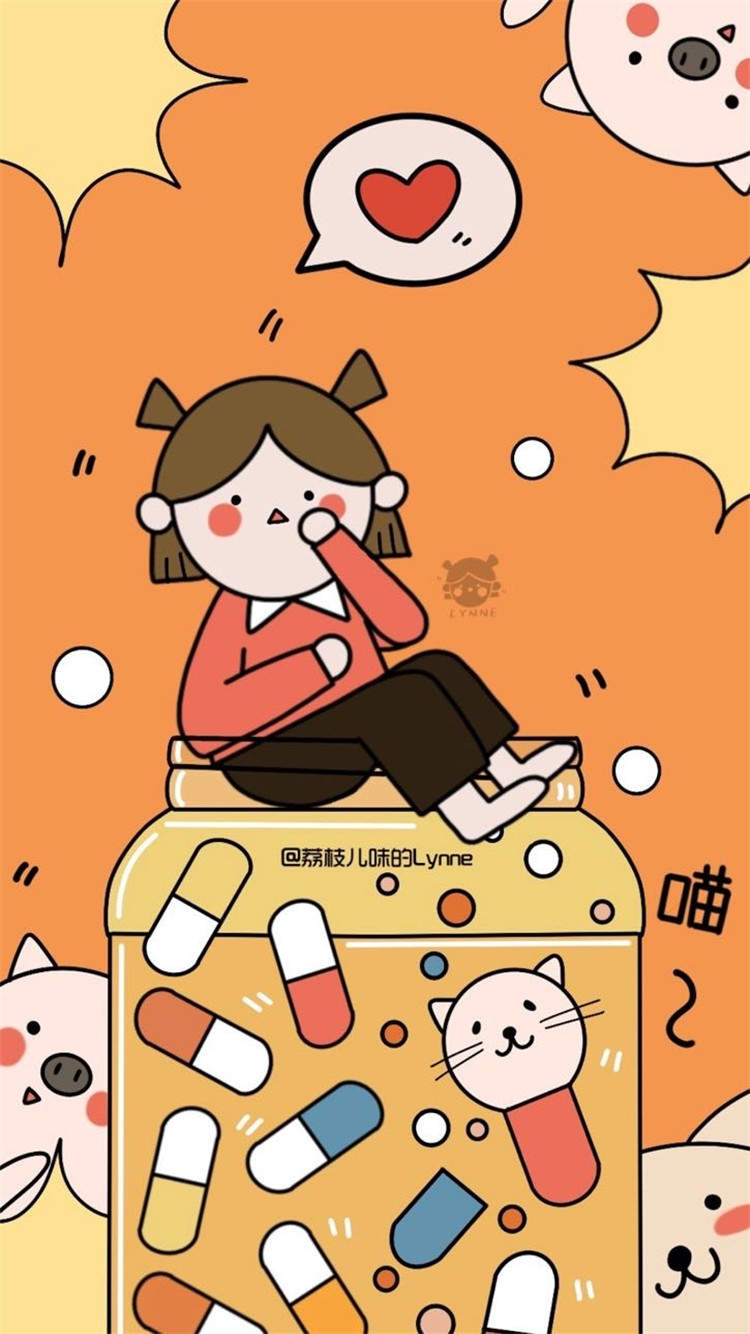可爱零食包装个性高清手机壁纸图片