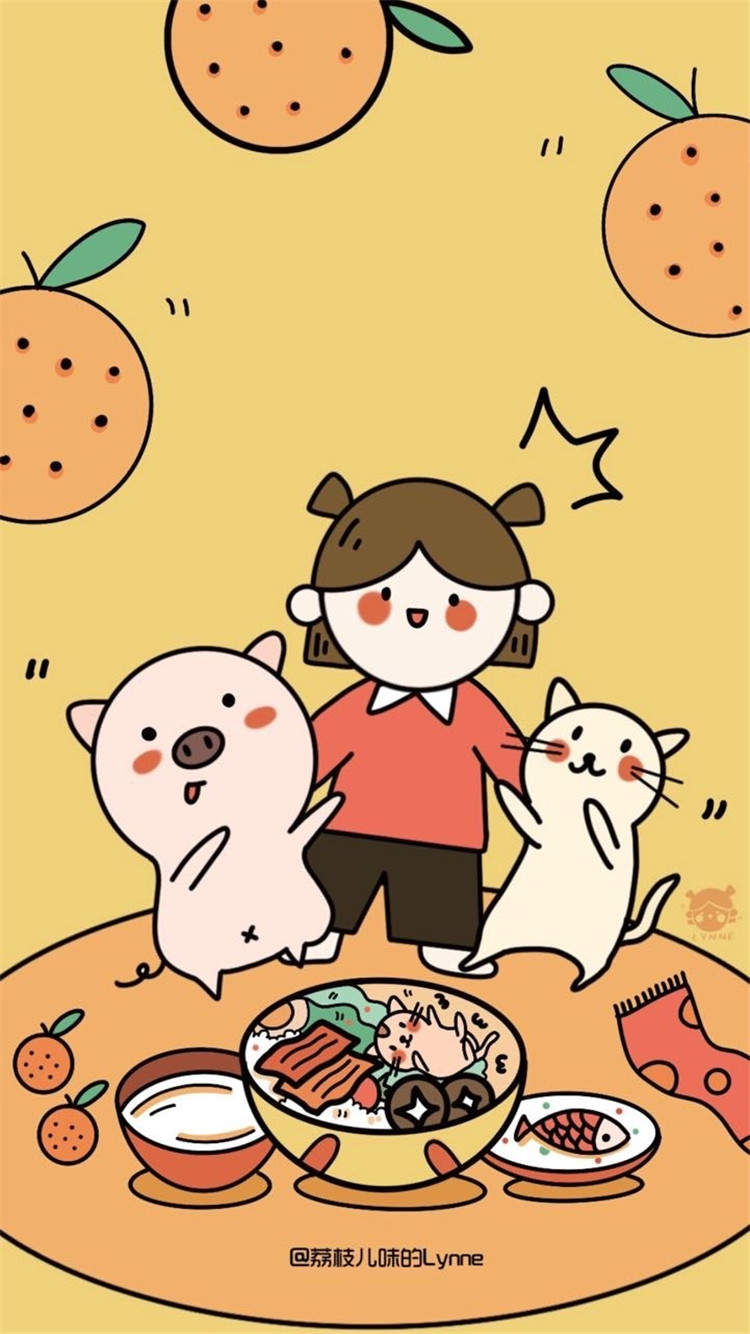可爱零食包装个性高清手机壁纸图片