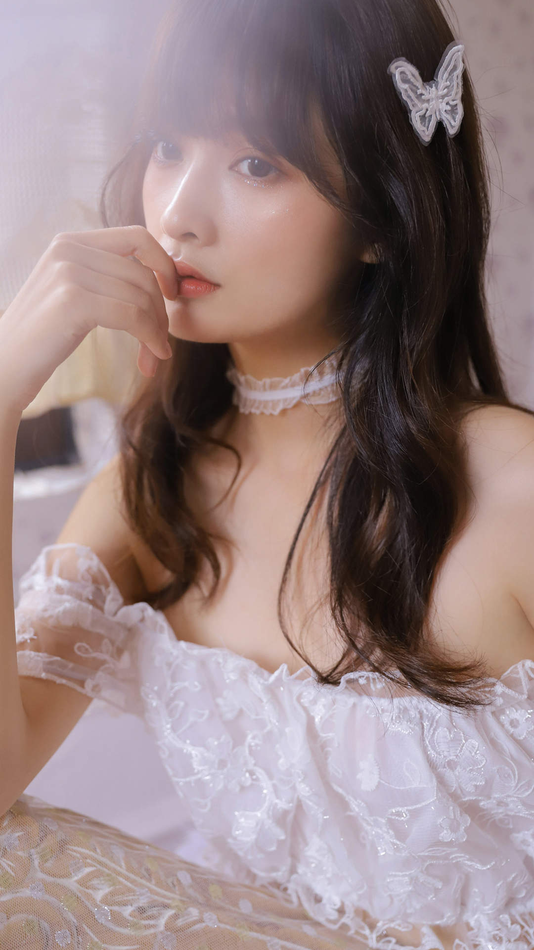 清纯可爱动漫美女手机壁纸图片