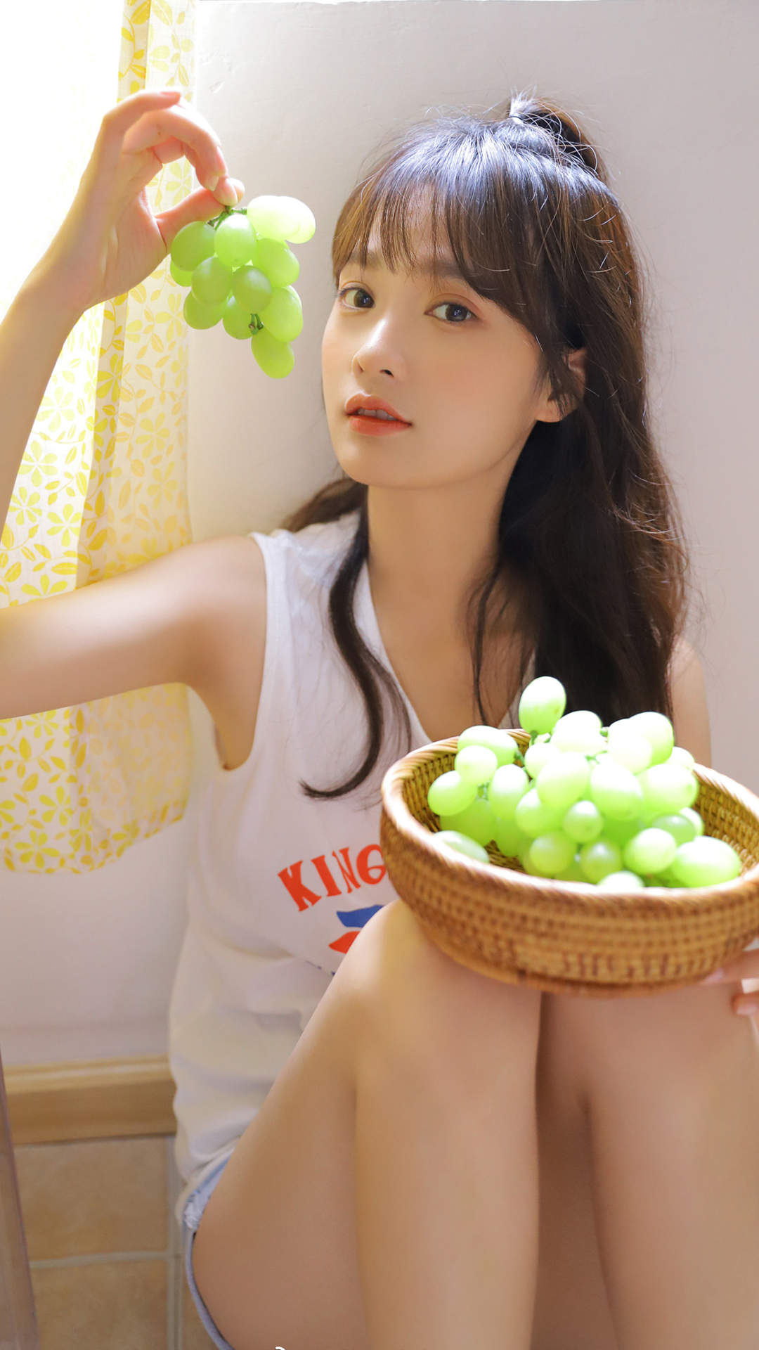清纯可爱动漫美女手机壁纸图片