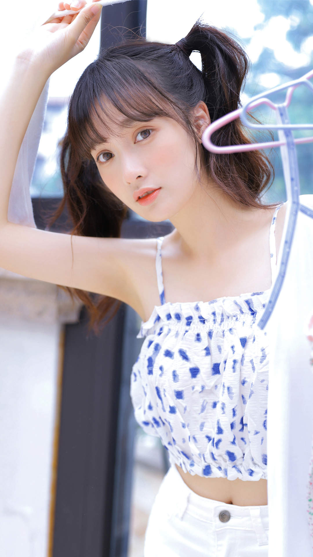 清纯可爱动漫美女手机壁纸图片