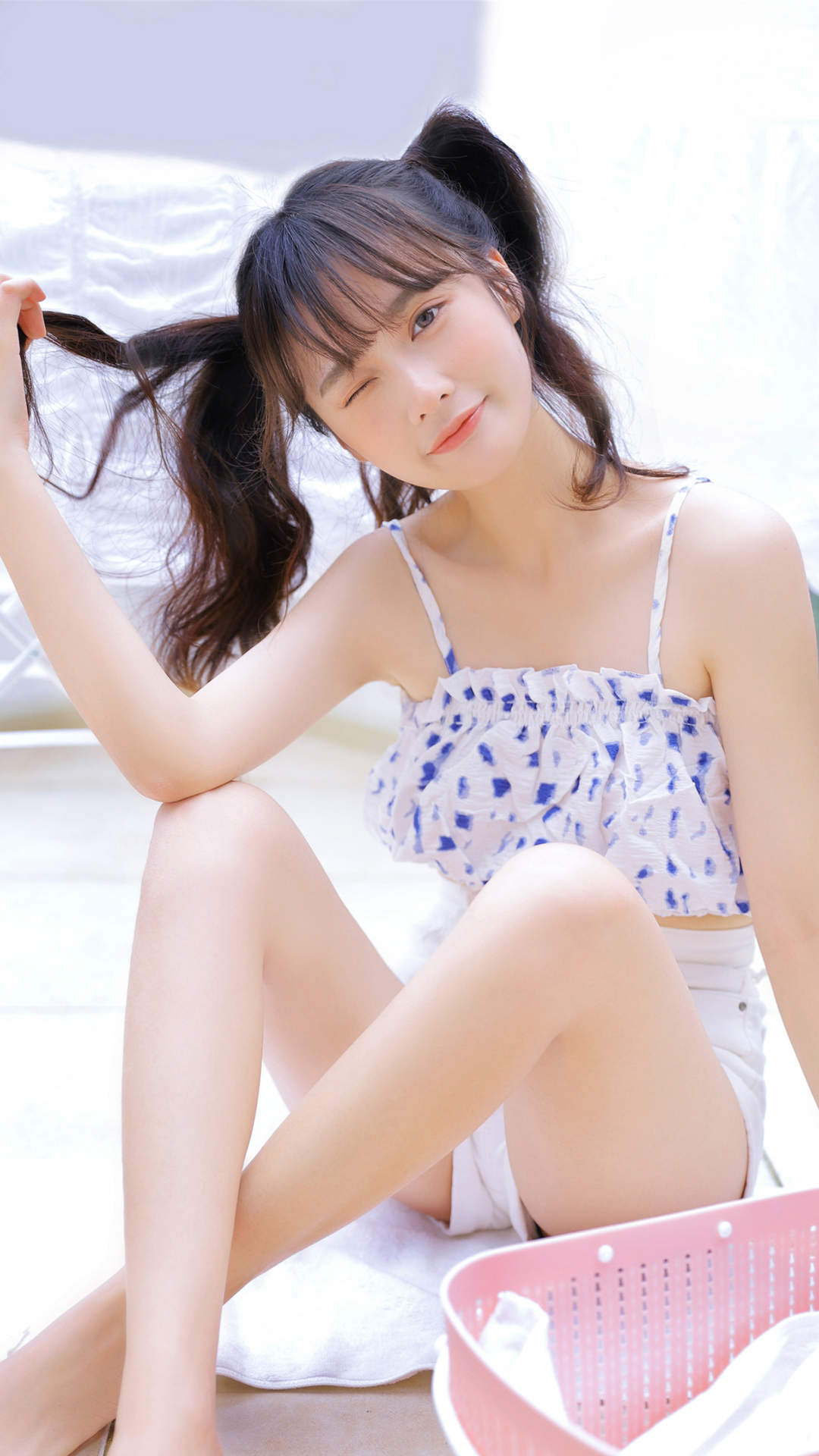 清纯可爱动漫美女手机壁纸图片
